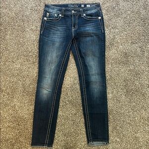 Miss Me Women's Dark Blue Skinny Jeans